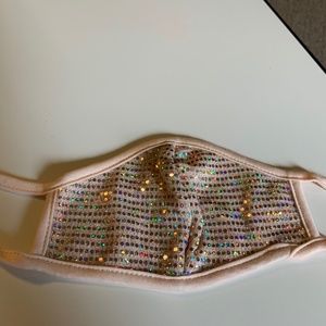 Glitter- sequin fashion face mask